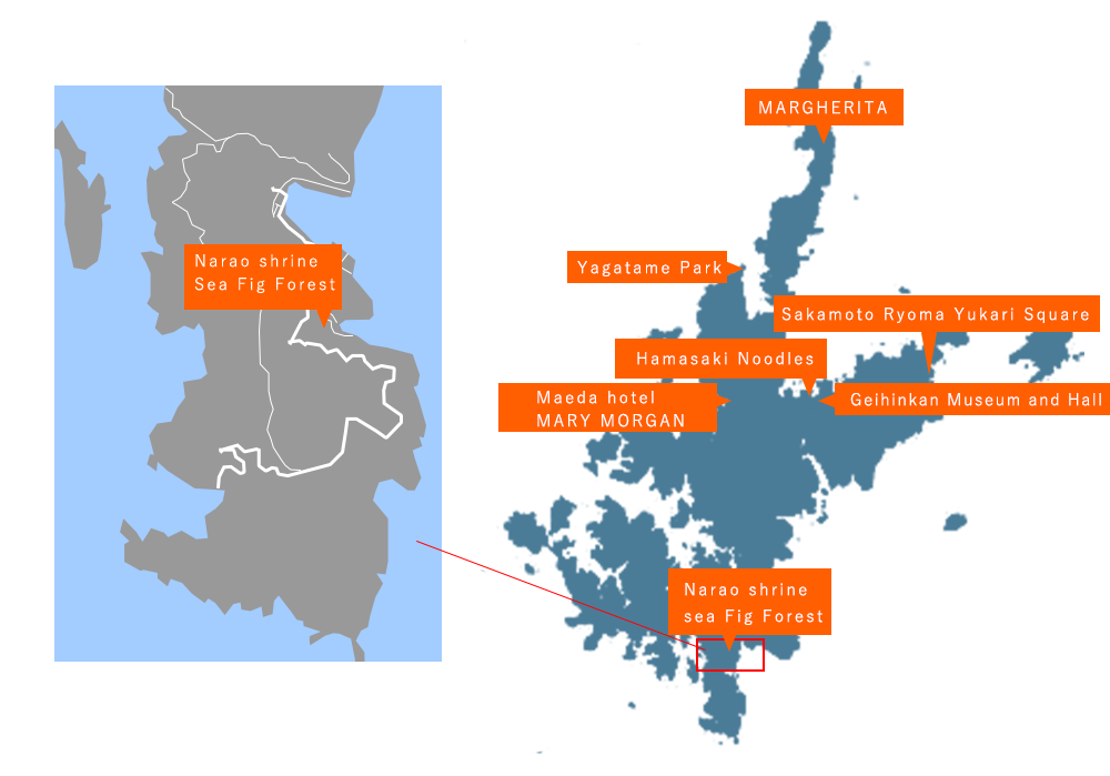 Shin-kamigotou Map