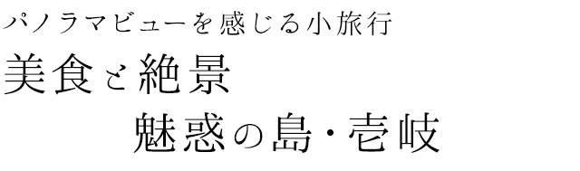 パノラマビューを感じる小旅行