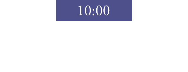 10:00 お土産買うなら